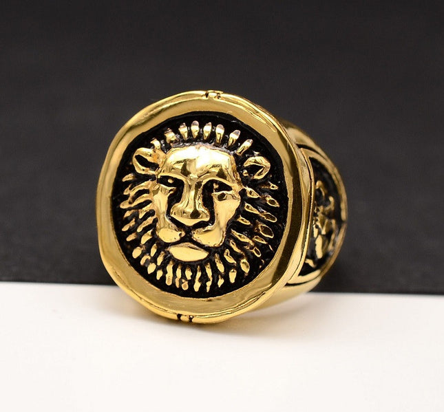 Ghiul Inox Barbati Model -cap De Leu