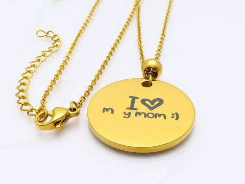 Lant Dama Inox - I Love You Mom