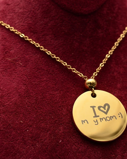 Lant Dama Inox - I Love You Mom