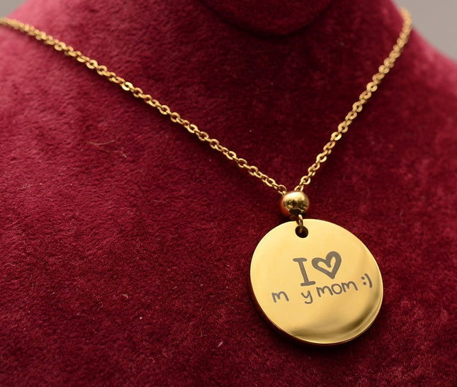 Lant Dama Inox - I Love You Mom