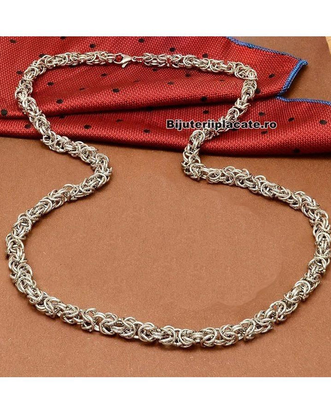 Lant Inox Argintiu Model Byzantine