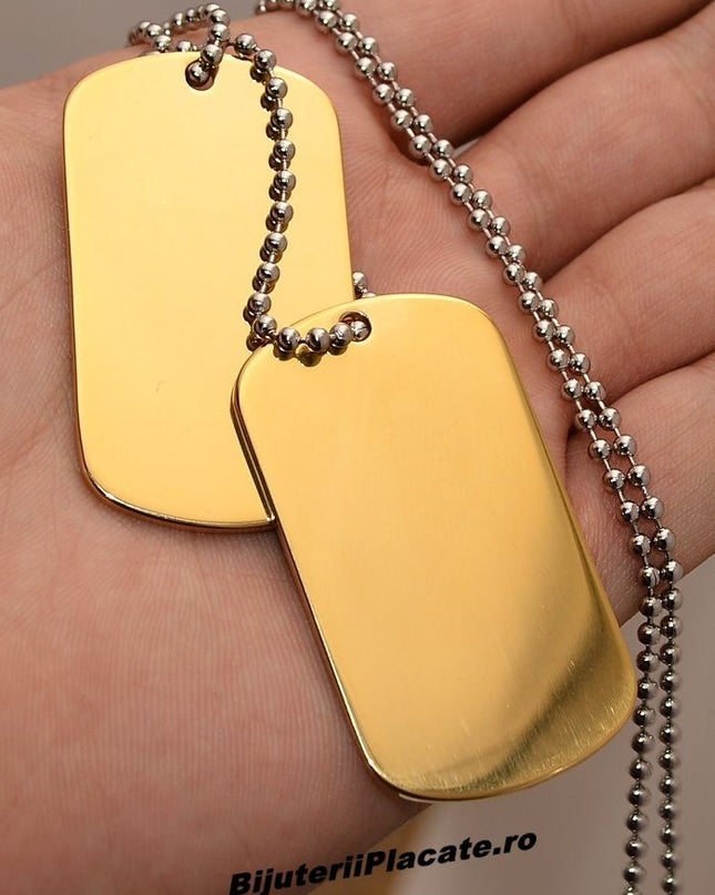 Lant Inox Army(dog Tag)