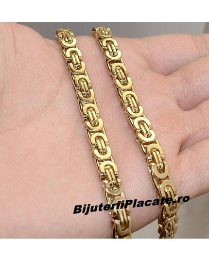 Lant Inox Byzantine Auriu