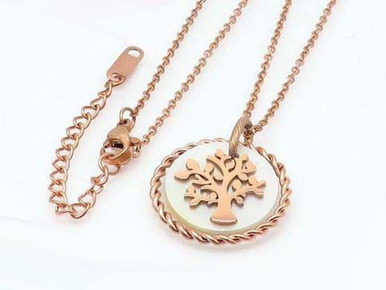 Lant Inox -- Copacul Vietii -- Gold Roze