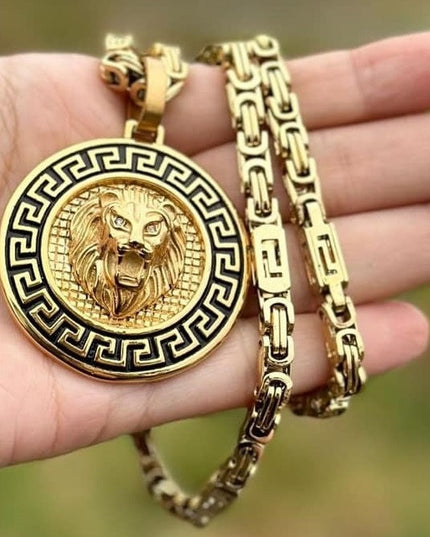 Lant Inox Si Medalion -lion