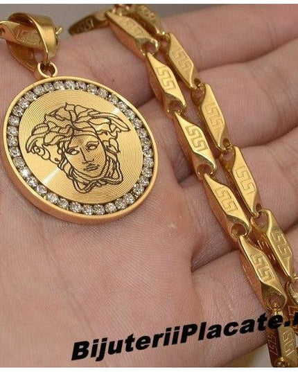 Lant Inox Si Medalion Medusa