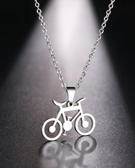 Lantisor Inox Argintiu Bicicleta
