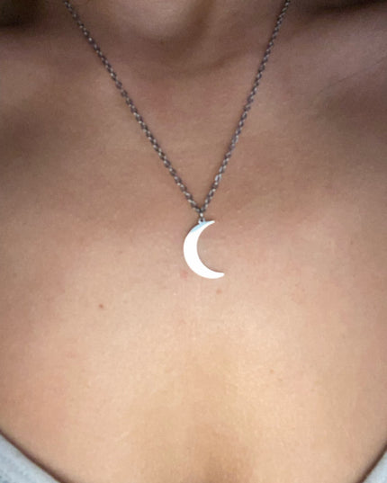 Lantisor Inox Argintiu Luna