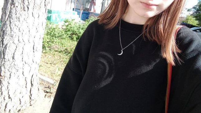 Lantisor Inox Argintiu Luna