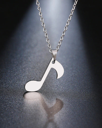Lantisor Inox Argintiu Note Muzicale