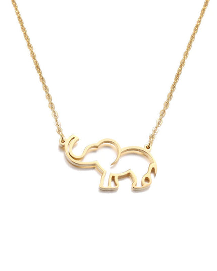 Lantisor Inox Auriu Elefant