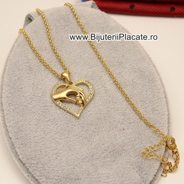 Lantisor Inox Dama --mama Si Copilul