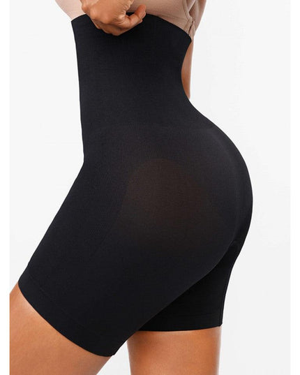 Lenjerie Modelatoare fara cusatura 4 Atele FlexiBoning -Seamless Boxer BLACK Impiedica Rularea