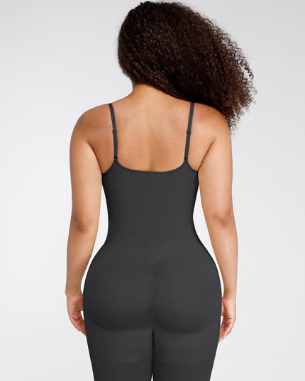 Salopetă Modelatoare Seamless Skins – Contur Perfect, Confort Maxim-BLACK Negru