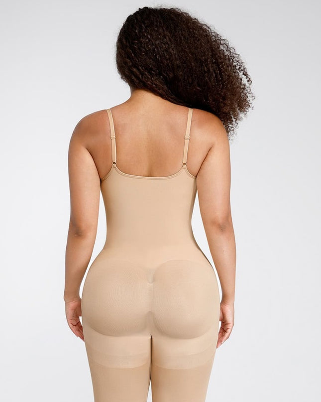 Salopetă Modelatoare Seamless Skins– Contur Perfect, Confort Maxim Cu efect de Compresie-NUDE