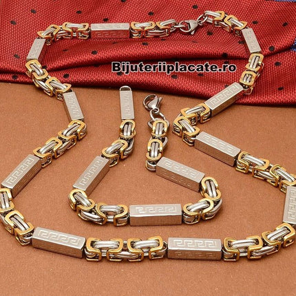 Collection image for: Set lant si Bratara barbati