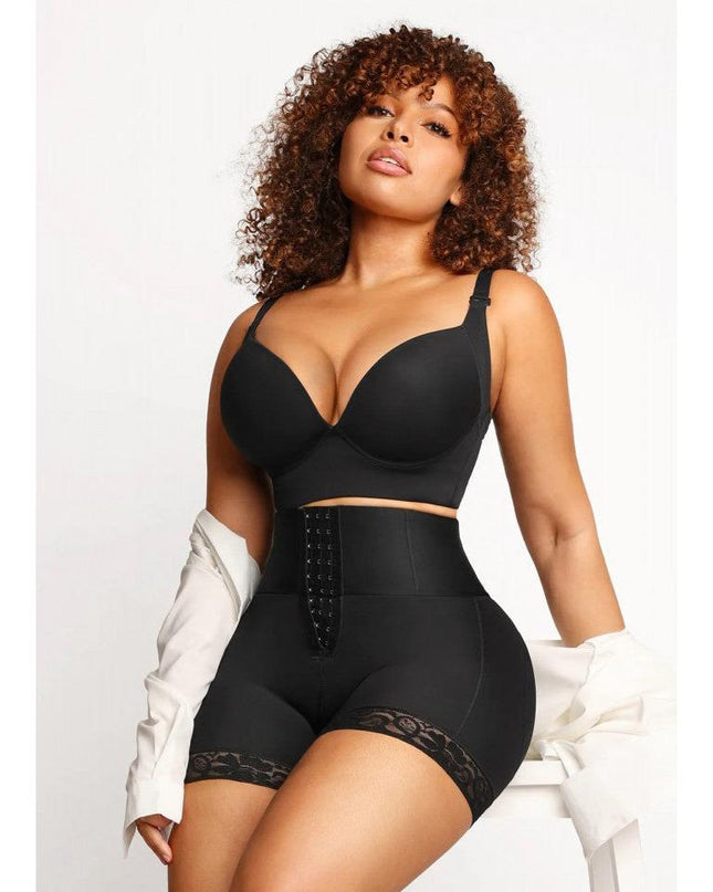 Sutien Cu Bretele Ajustabile Lat in Spate Push-up CU Sârmă Negru Comod