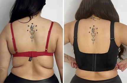 Sutien Cu Bretele Ajustabile Lat in Spate Push-up CU Sârmă Negru Comod