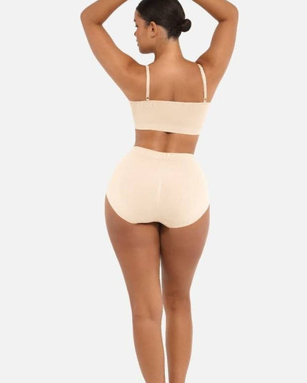 Sutien Modelator Skin Fara Prindere Mos si Baba, Cu Bretele Ajustabile, Nude Deschis
