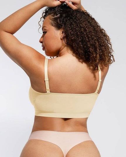 Sutien Modelator Skin Fara Prindere Mos si Baba, Cu Bretele Ajustabile, Nude Deschis