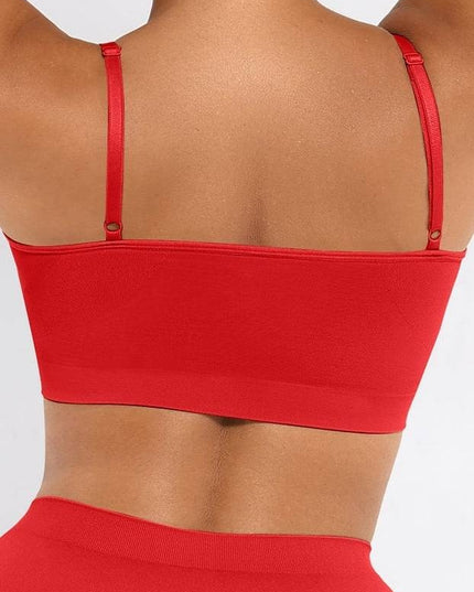 Sutien Modelator Skin fara prindere Mos si Baba, Cu Bretele Ajustabile, Rosu