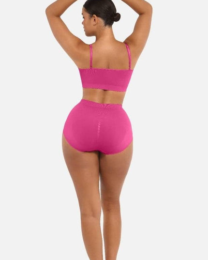 Sutien Modelator Skin fara prindere Mos si Baba, Cu Bretele Ajustabile, Roz