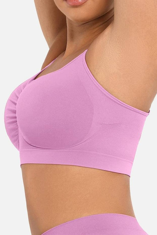 Sutien Modelator Skin Fara Prindere Mos si Baba, Cu Bretele Ajustabile, Roz deschis