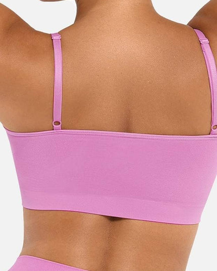 Sutien Modelator Skin Fara Prindere Mos si Baba, Cu Bretele Ajustabile, Roz deschis