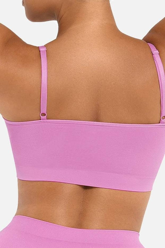 Sutien Modelator Skin Fara Prindere Mos si Baba, Cu Bretele Ajustabile, Roz deschis
