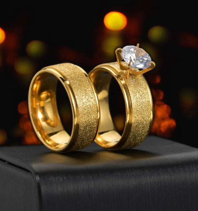 Stelvio Verigheta Cuplu inox Aurii -El & Ea-- cod IF636C Premium , Oferta